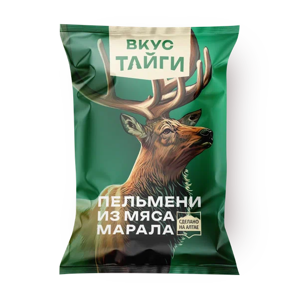 Пельмени ВКУС ТАЙГИ из мяса марала 800гр